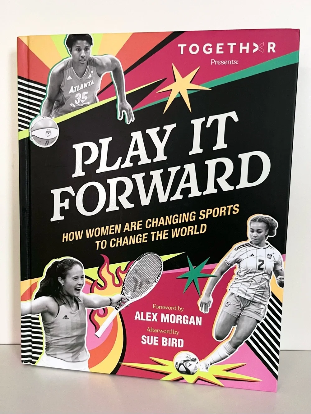 Women in sports hardcover book full color